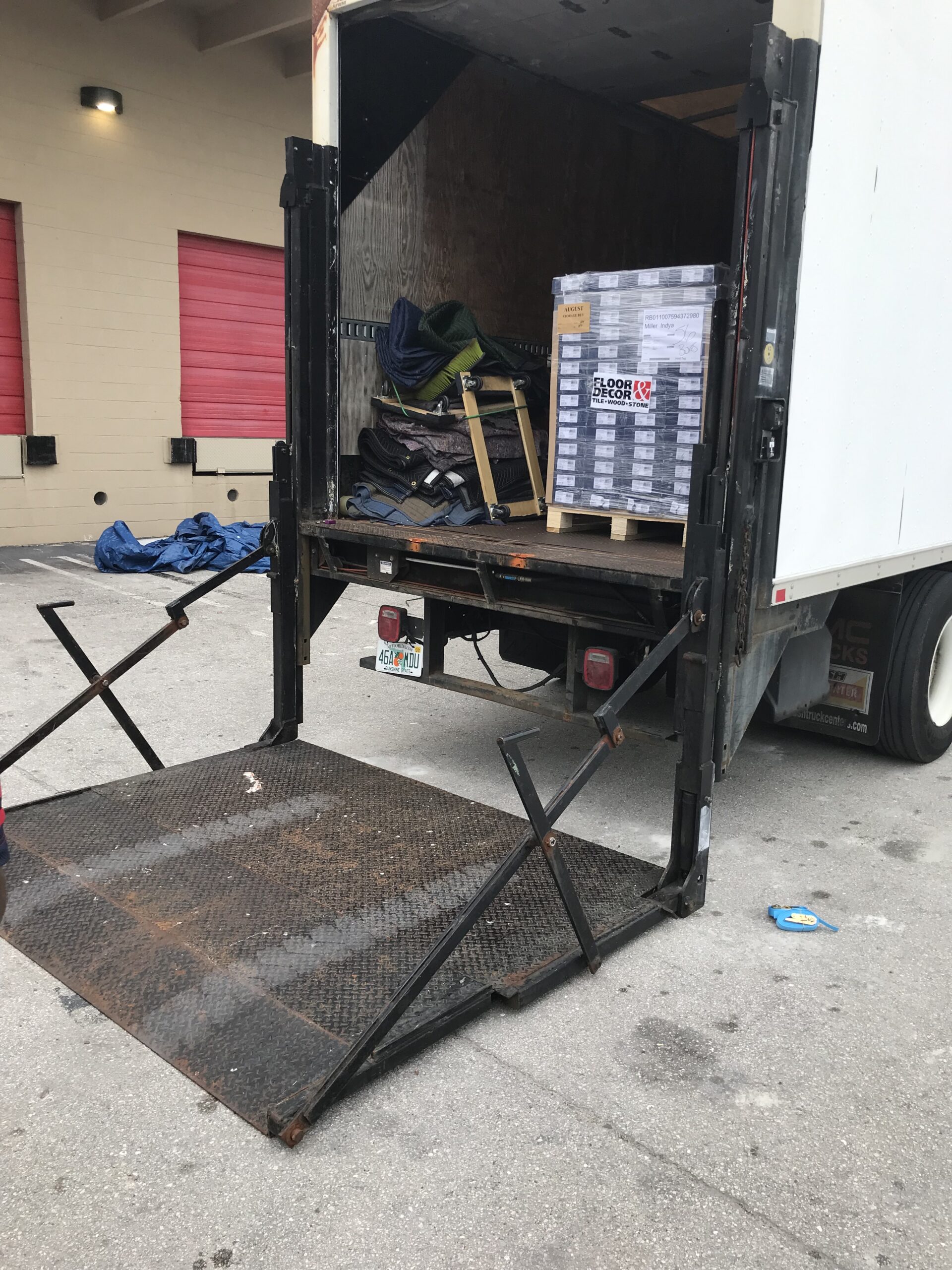 Floor Decor oversized delivery