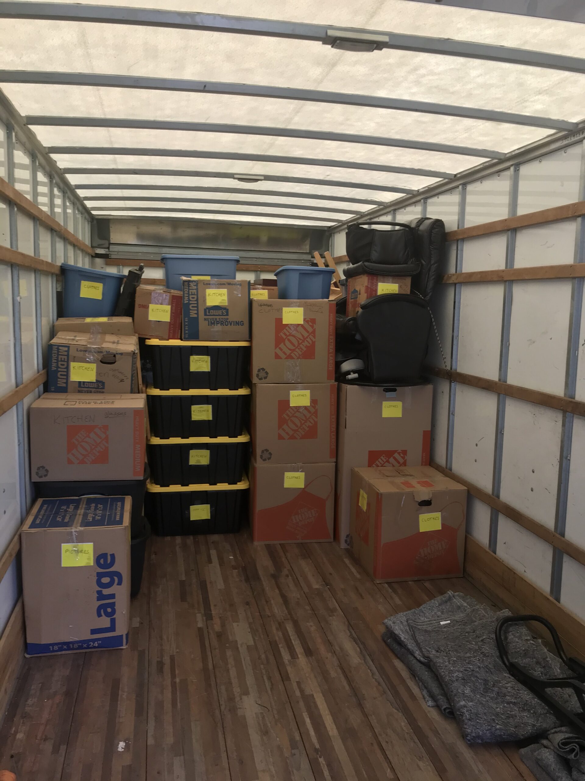 Large moving box